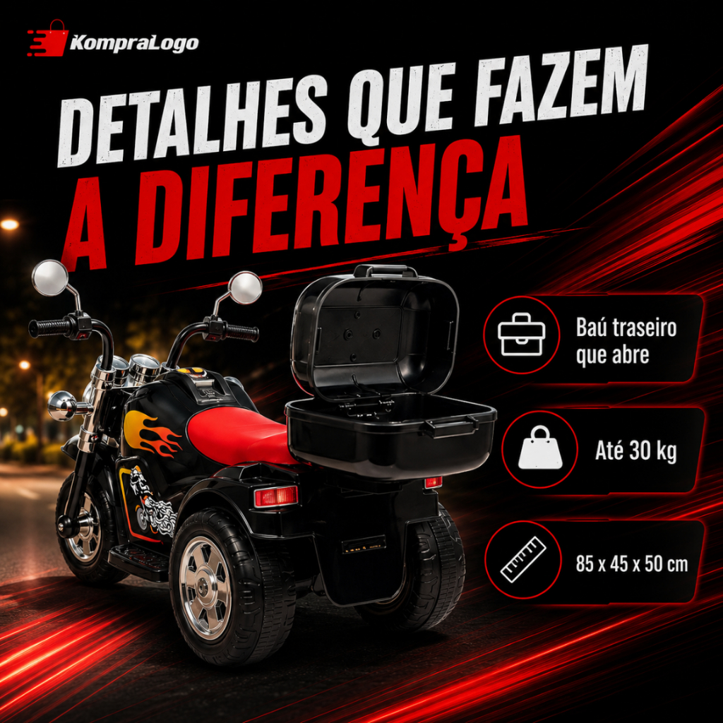 Moto Elétrica Infantil