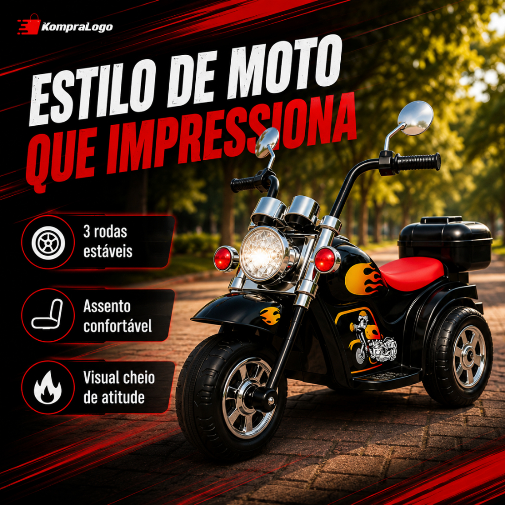 Moto Elétrica Infantil