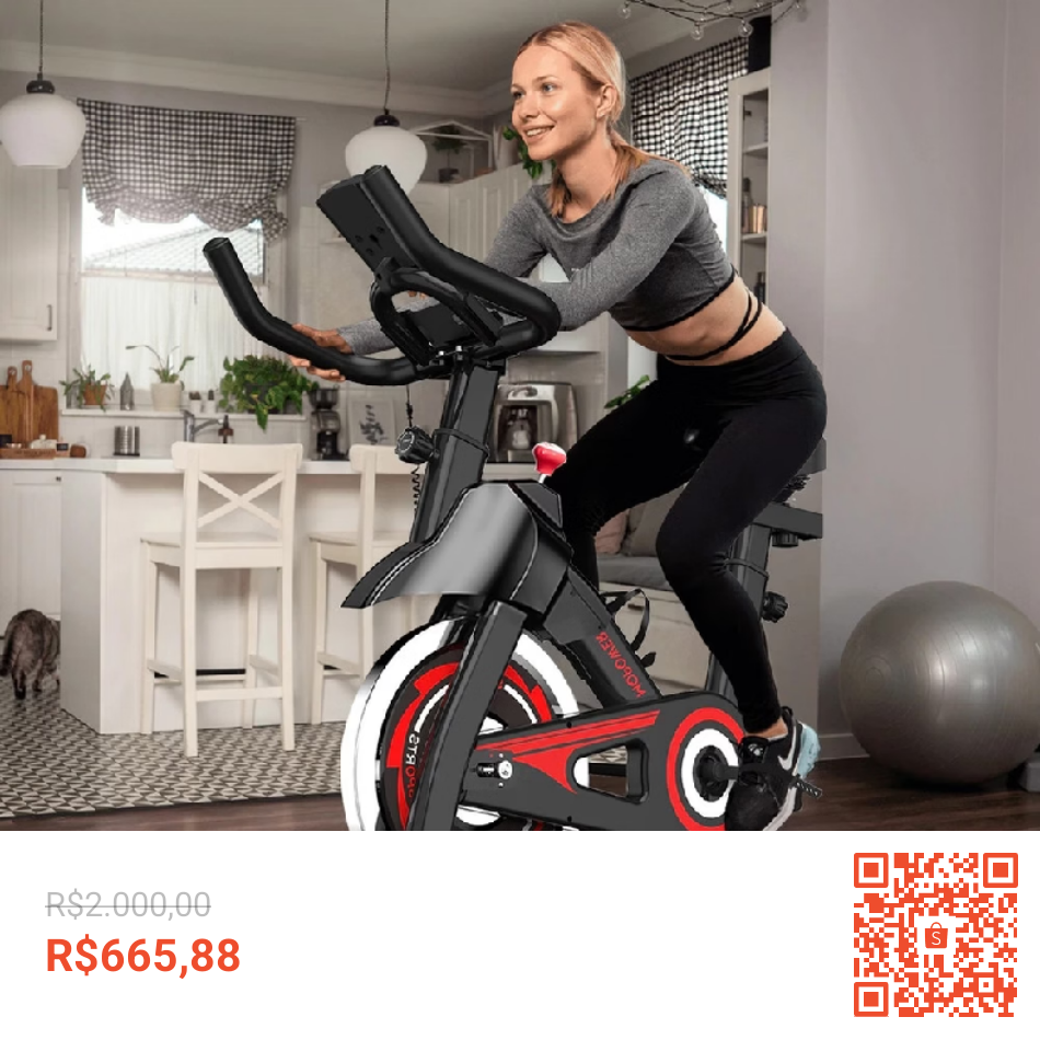 Bicicleta Spinning Ergométrica Exercício Profissional