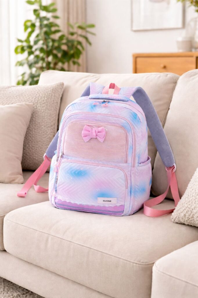 Mochila Escolar Infantil Menina Bolsa Impermeável Resistente